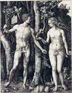 Adán y Eva (combinados)   Albrecht Durer