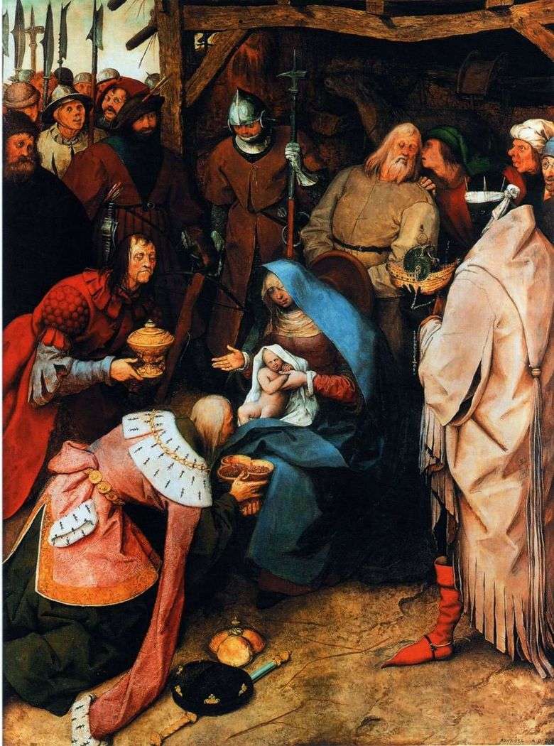 Adoración de los magos   Pieter Bruegel