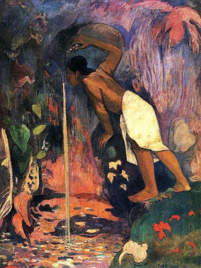 Agua misteriosa (Fuente misteriosa)   Paul Gauguin