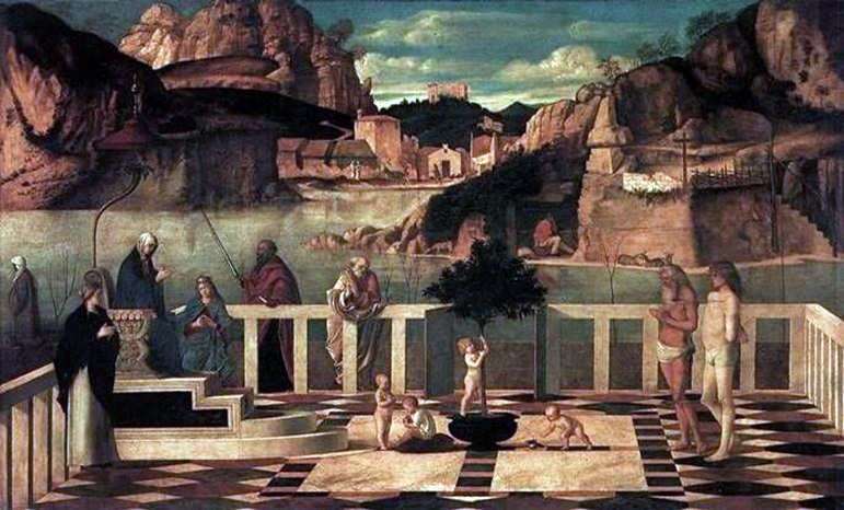 Alegoría Sagrada   Giovanni Bellini