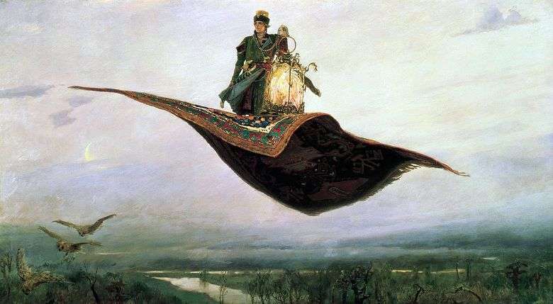 Alfombra avion   Victor Vasnetsov