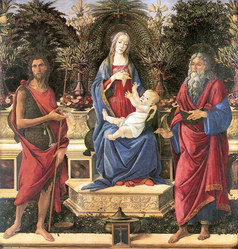 Altar de Bardi   Sandro Botticelli