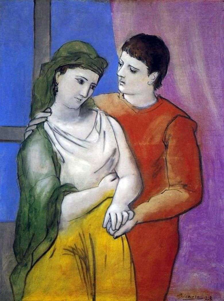 Amantes   Pablo Picasso