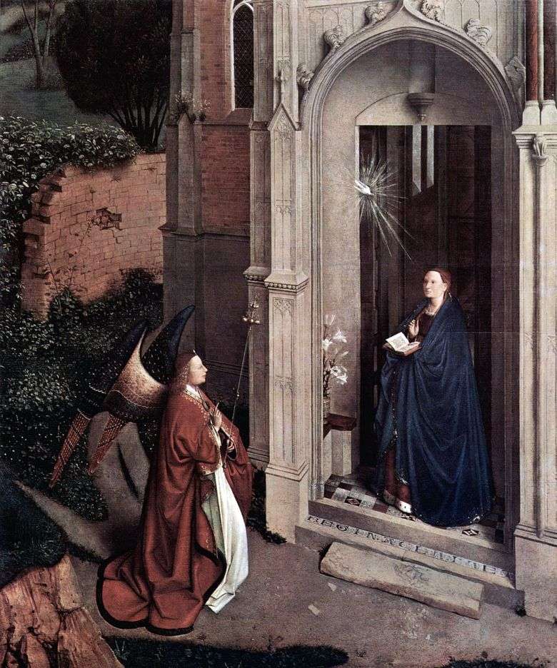 Anunciación de la iglesia   Jan van Eyck
