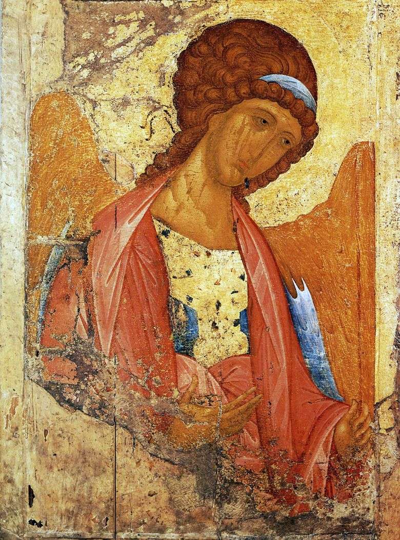 Arcángel Miguel de la Orden de Deesis   Andrei Rublev