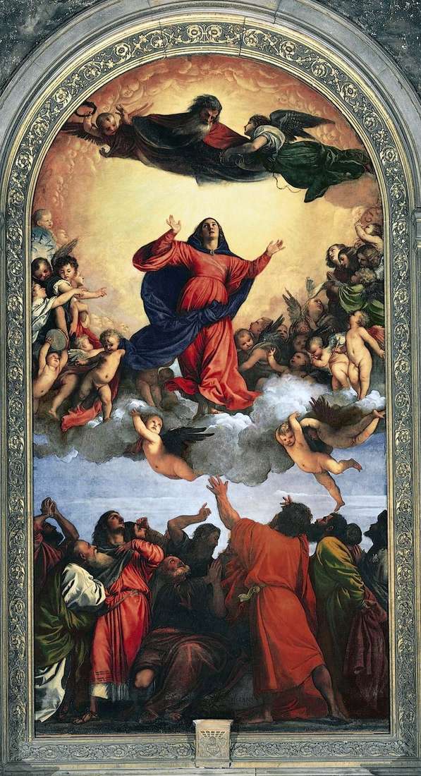 Ascensión de Nuestra Señora (Assunta)   Tiziano Vecellio