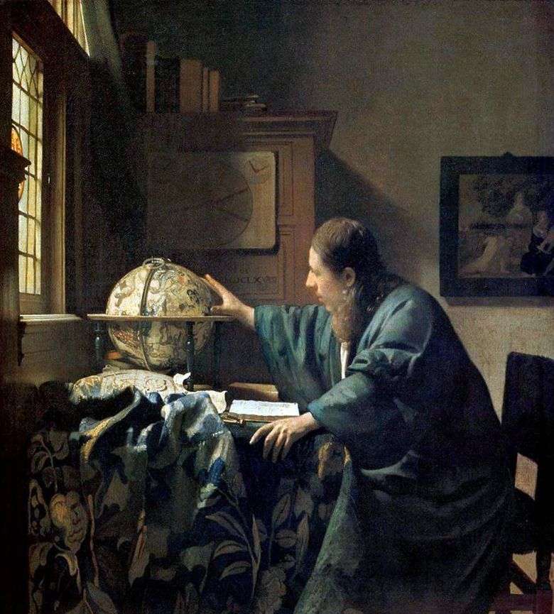 Astrónomo   Jan Vermeer