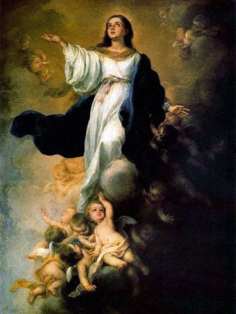 Asunción de la Virgen María   Bartolomé Esteban Murillo