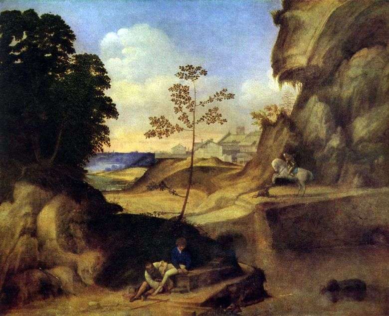 Atardecer   Giorgione