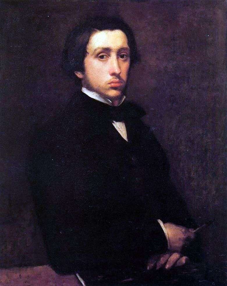 Autorretrato   Edgar Degas