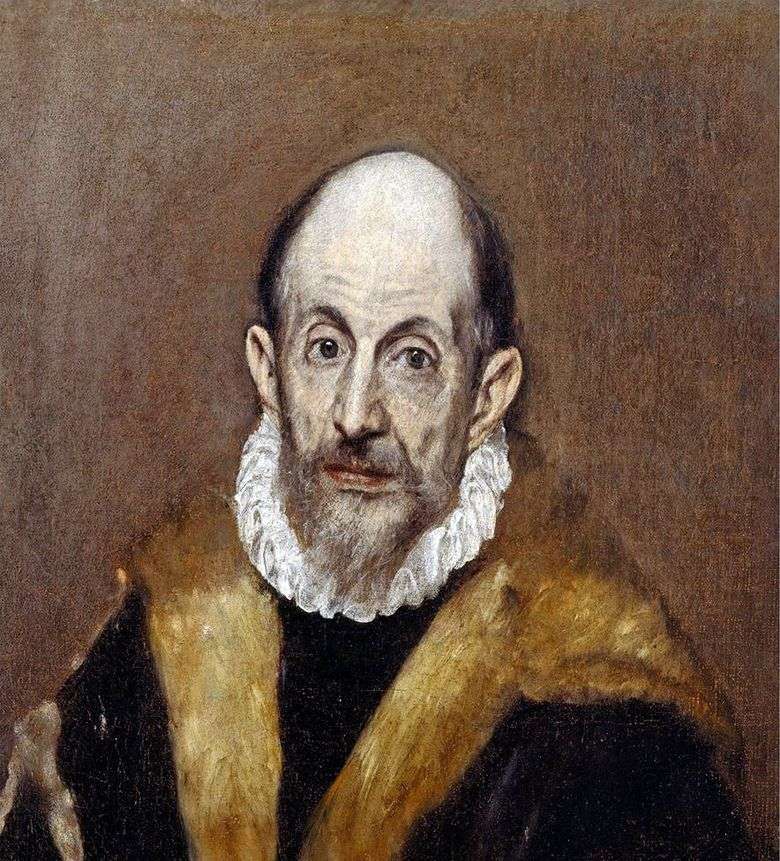 Autorretrato   El Greco