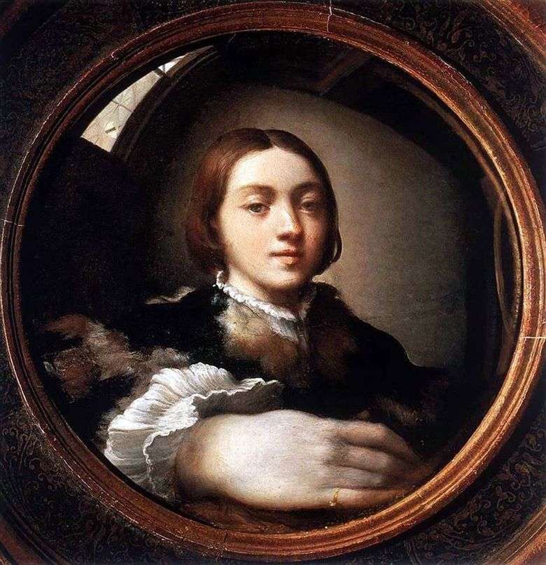 Autorretrato en un espejo convexo   Francesco Parmigianino