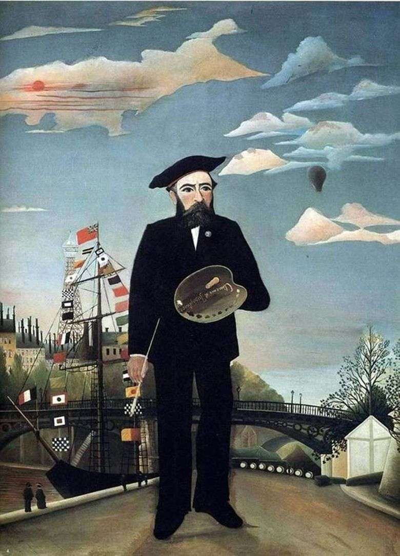 Autorretrato   Henri Rousseau