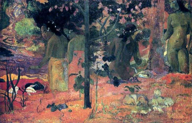 Bañistas   Paul Gauguin