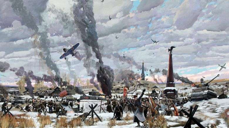 Batalla de Moscú   Pavel Ryzhenko