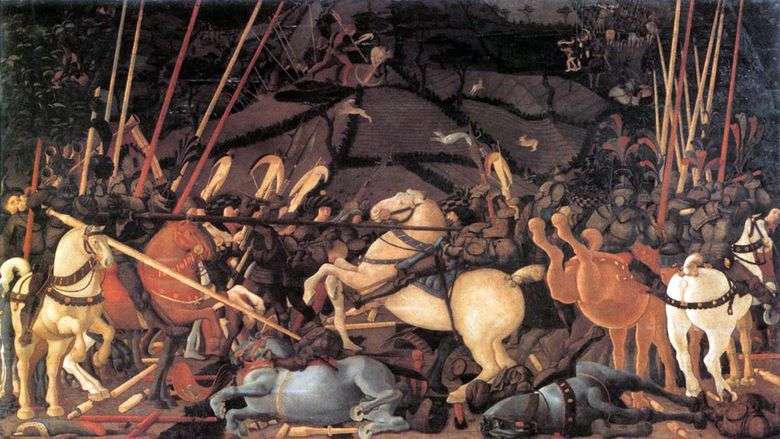Batalla de San Romano – Paolo Uccello ?? - Es: Uccello Paolo