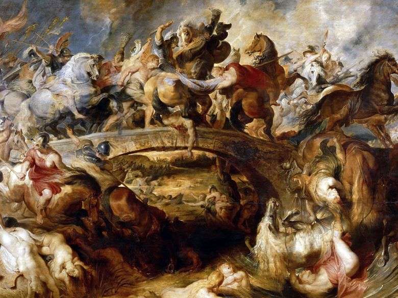 Batalla del Amazonas   Peter Rubens