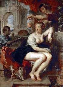 Bathsheba en la fuente   Peter Rubens