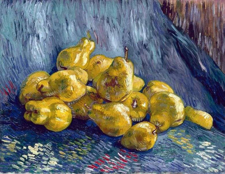 Bodegón con peras   Vincent van Gogh