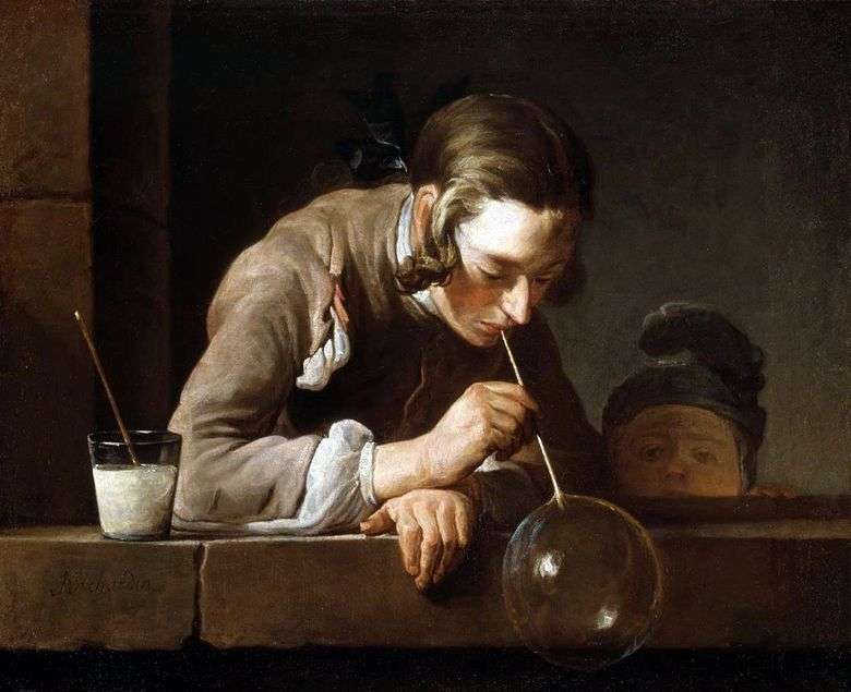 Burbujas de jabón   Jean Baptiste Chardin