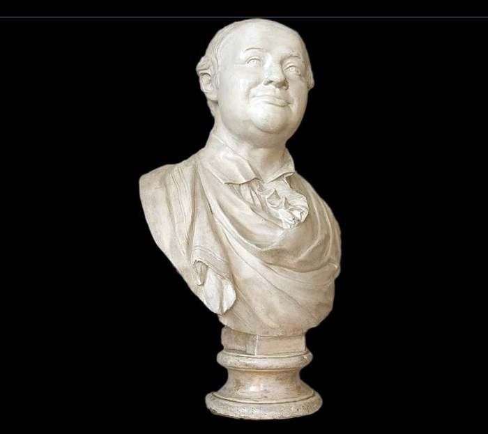 Busto de M. V. Lomonosov   Fedor Ivanovich Shubin