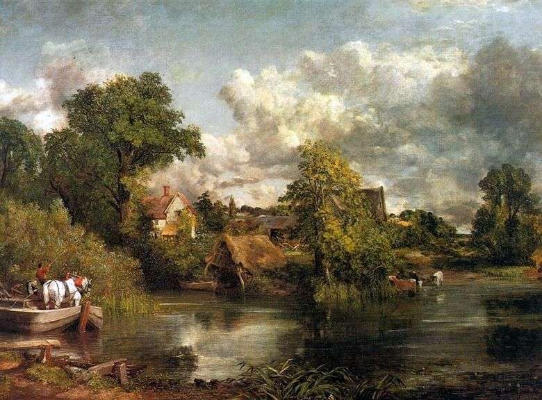 Caballo blanco   John Constable