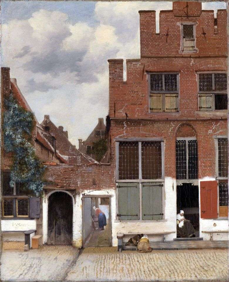 Calle Delft   Jan Vermeer