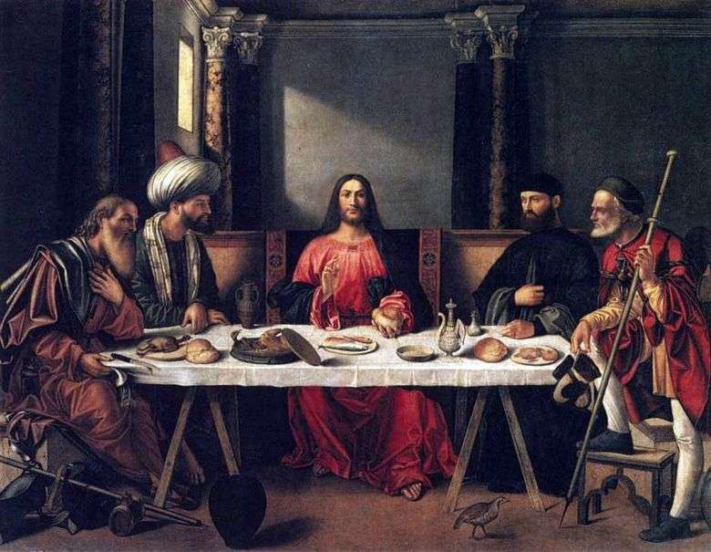 Cena en Emaús   Giovanni Bellini