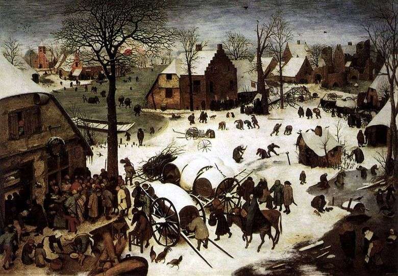 Censo de Belén   Peter Bruegel