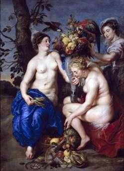 Ceres y dos ninfas   Peter Rubens