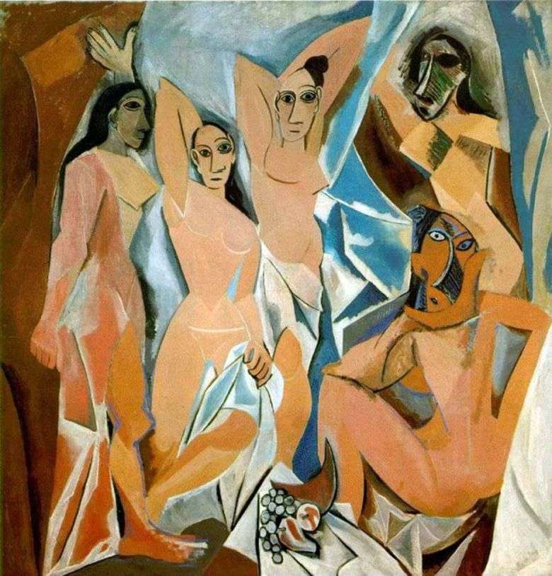 Chicas de Avignon   Pablo Picasso