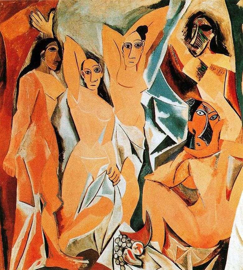 Chicas de Avignon   Pablo Picasso