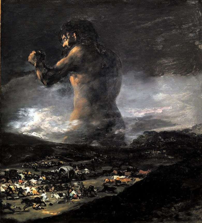 Coloso   Francisco de Goya