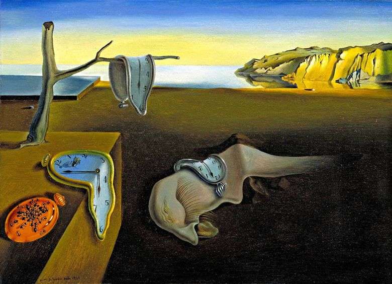 Constancia de la memoria   Salvador Dalí