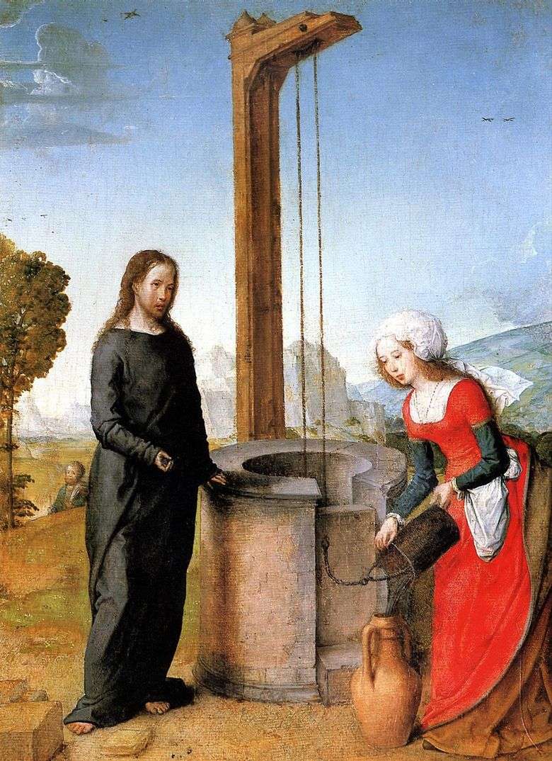 Cristo y la mujer samaritana   Juan de Flandes