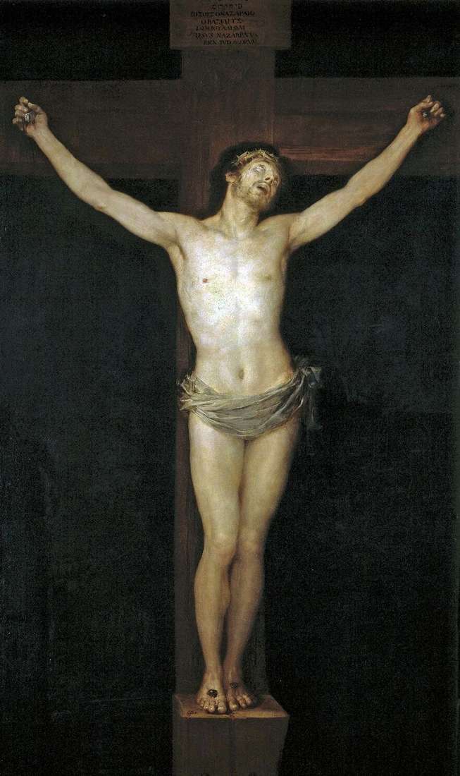 Crucifixión   Francisco de Goya
