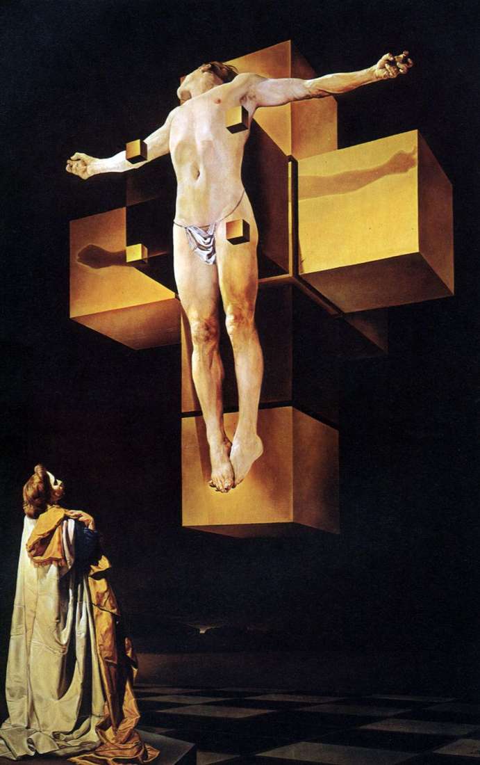 Crucifixión   Salvador Dali