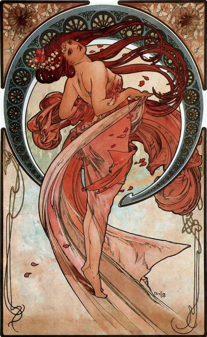 Danza   Alphonse Mucha