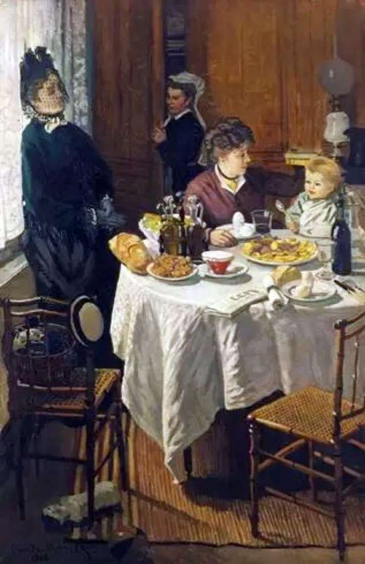 Desayuno   Claude Monet