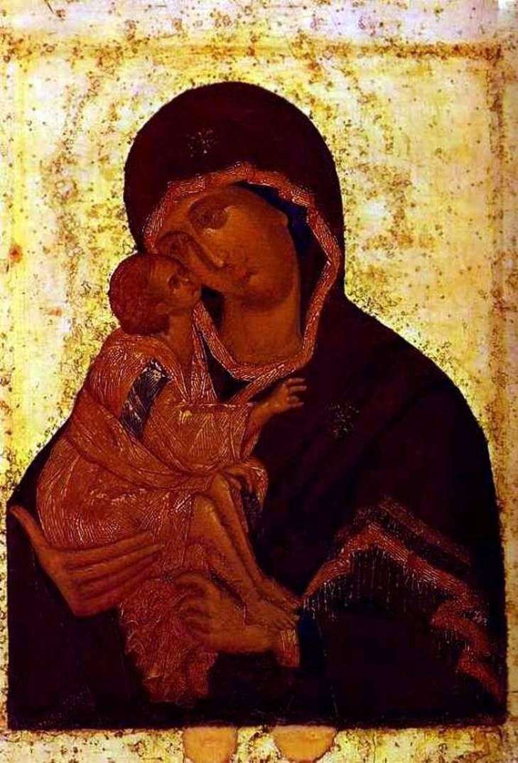 Don Icono de la Madre de Dios   Teófanes el Griego