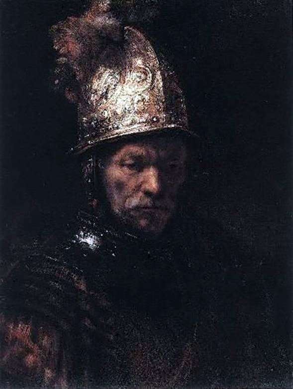 El hombre en el casco dorado   Rembrandt Harmens Van Rhine