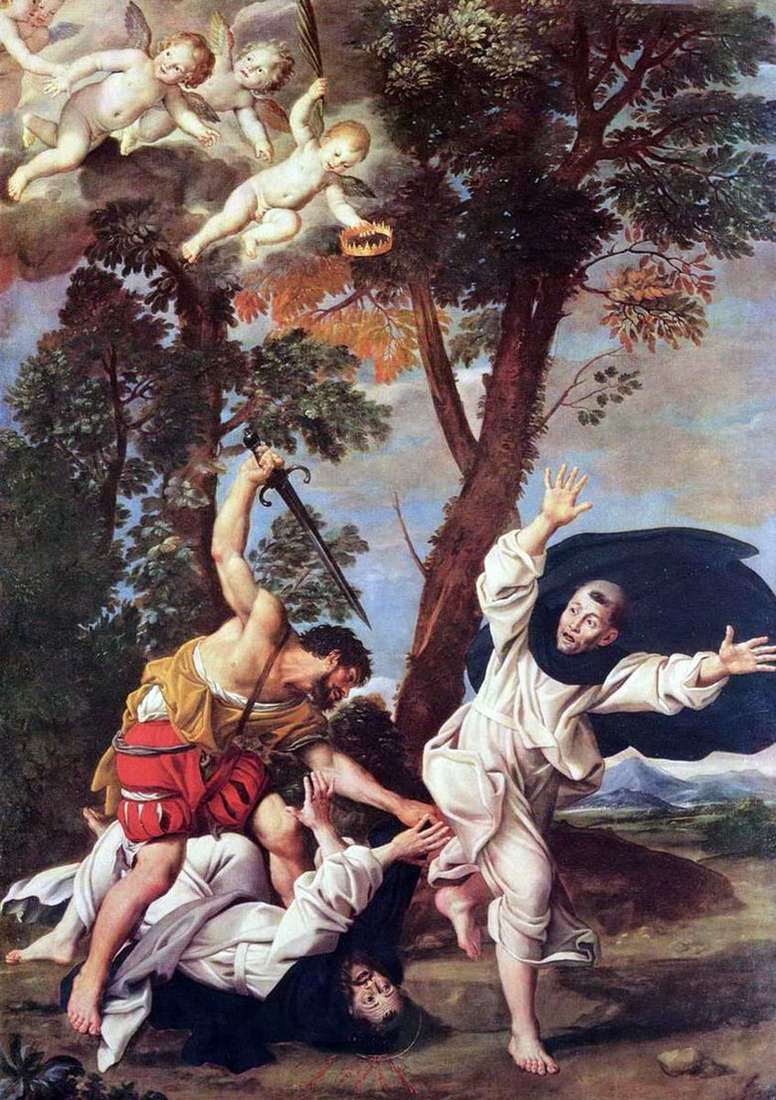 El martirio de San Pedro el mártir   Domenichino
