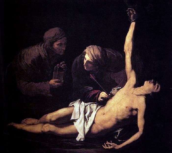 El martirio de San Sebastián   Husepe Ribera