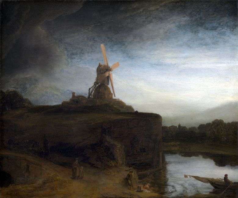 El molino   Rembrandt Harmens Van Rhine