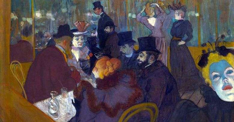 El Moulin Rouge   Henri de Toulouse Lautrec