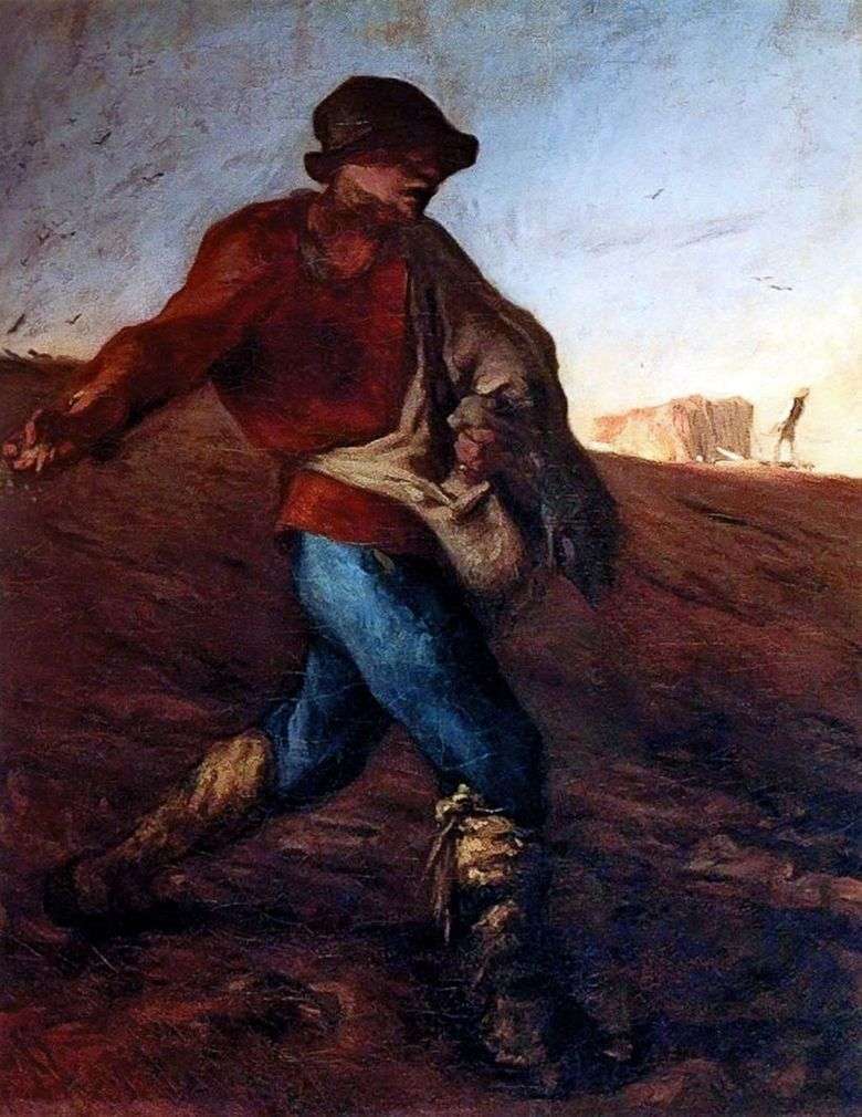 El Sembrador   Jean Francois Millet