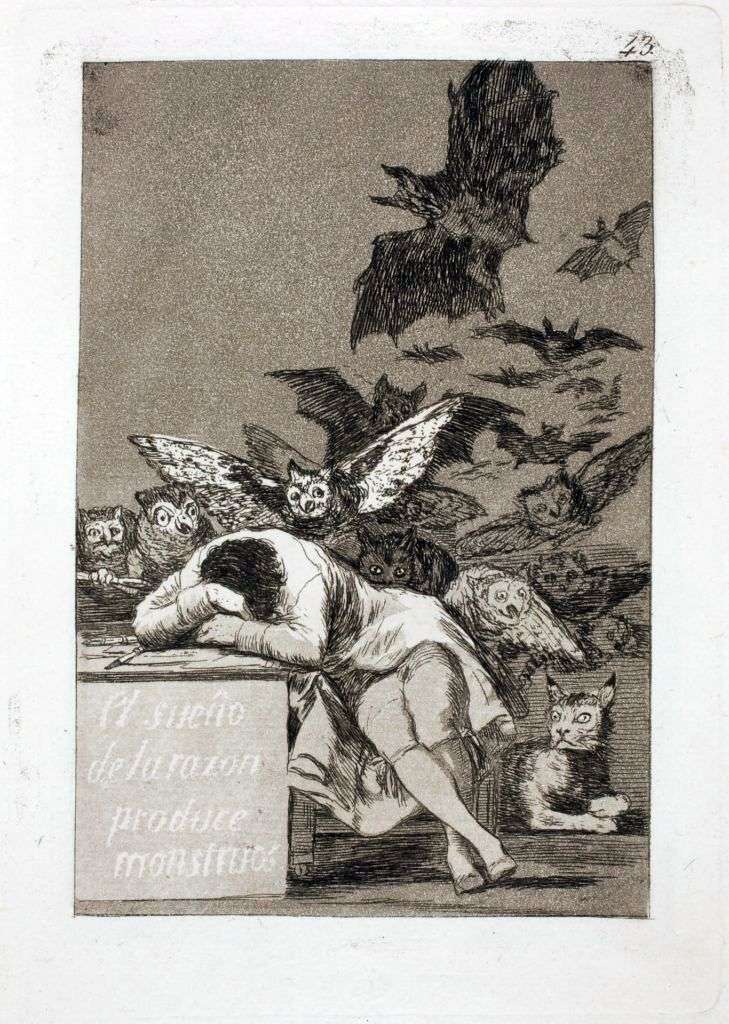 El sueño de la razón produce monstruos   Francisco de Goya