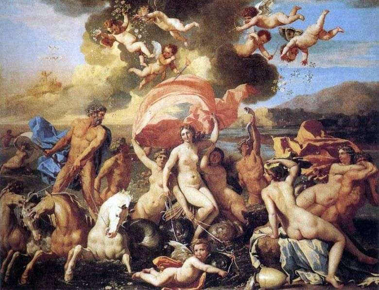 El triunfo de Neptuno y Anfitrite   Nicolas Poussin