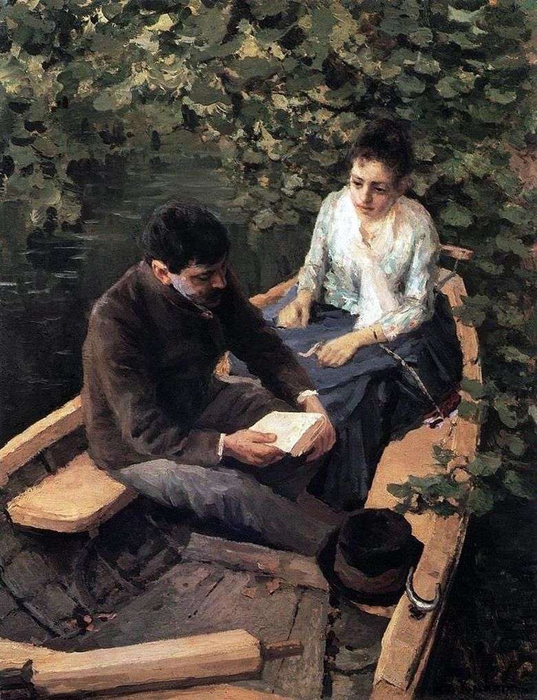 En el barco   Konstantin Korovin