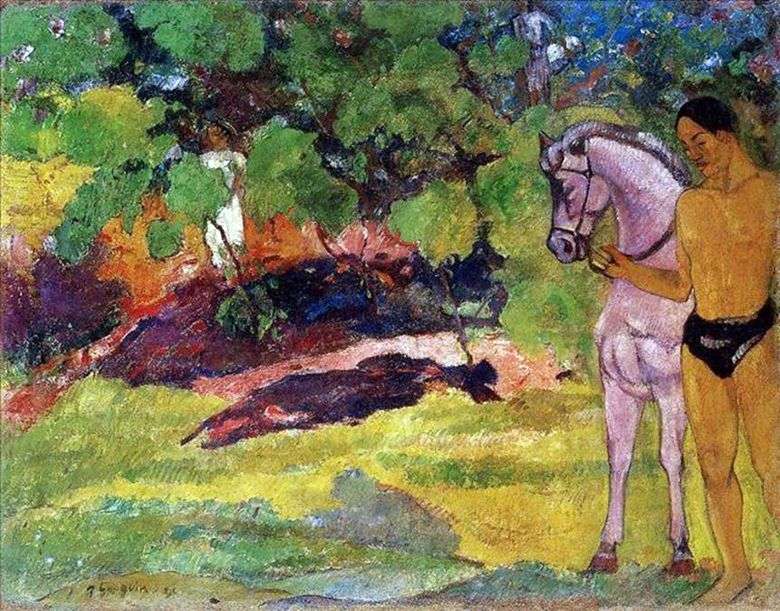 En Vanilla Grove   Paul Gauguin